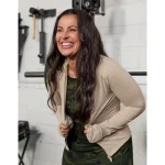 OFFLINE By Aerie Real Me Long Sleeve Mock Neck Full Zip - Stone Harbor