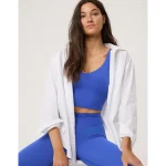 OFFLINE By Aerie Real Me Low Key Longline Sports Bra - Yearbook