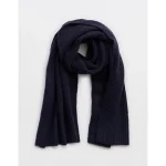 OFFLINE By Aerie Waffle Blanket Scarf - Navy
