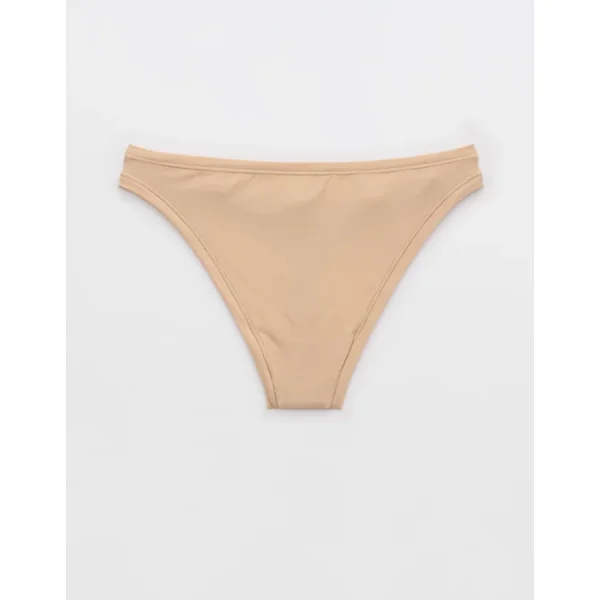 SMOOTHEZ Everyday High Cut Thong Underwear - Sands