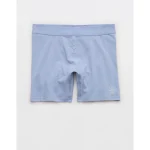 Superchill Cotton High Waisted Boxer Underwear - Monaco Blue