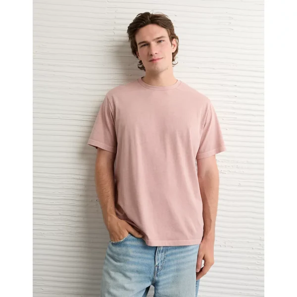AE Lived-In T-Shirt - Pink
