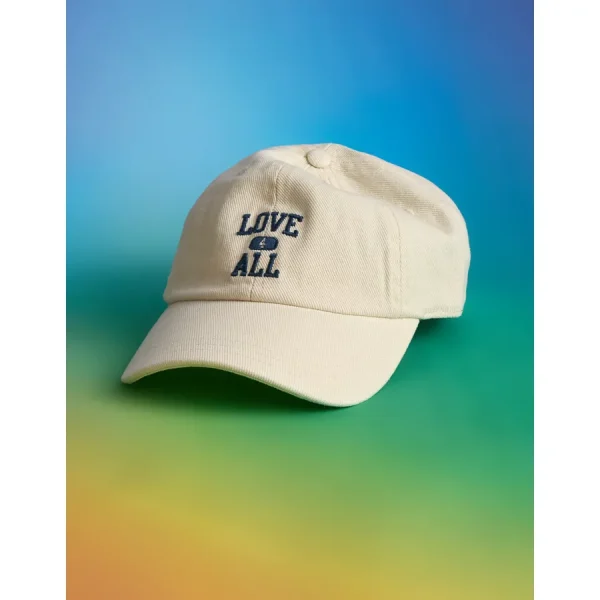 AE Pride Baseball Hat - White