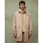 AE77 Premium Mac Raincoat - Khaki