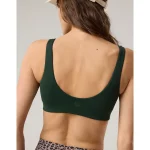OFFLINE By Aerie Real Me XTRA Classic Sports Bra - Mystical Green