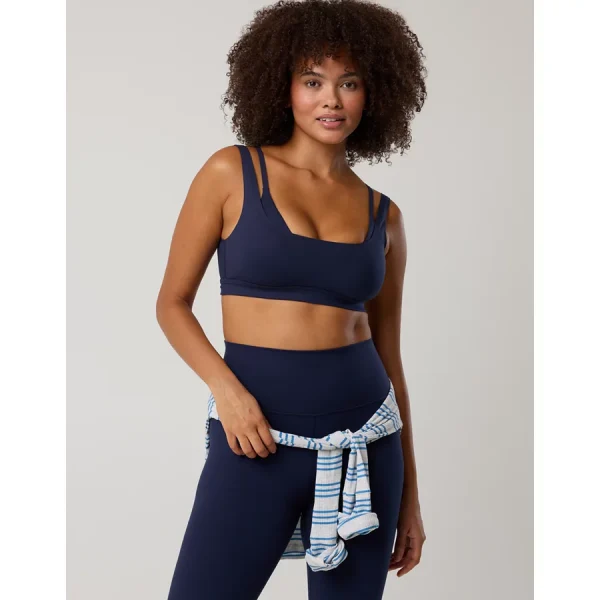 OFFLINE By Aerie The Hugger Layered Sports Bra - Royal Navy
