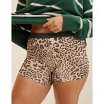 Superchill Cotton High Waisted Boxer Underwear - Natural