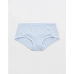 Superchill Modal Mid Rise Boybrief Underwear - Eyelet Blue