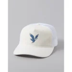 AE Eagle Twill Trucker Hat - White