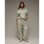 AE Everyday Luxe Hoodie - Olive Fun