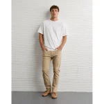 AE 24/7 AirFlex+ Temp Tech Athletic Skinny Jean - Campus Khaki