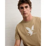 AE Graphic T-Shirt - Khaki