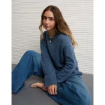 AE Long Weekend Pullover Sweater - Navy