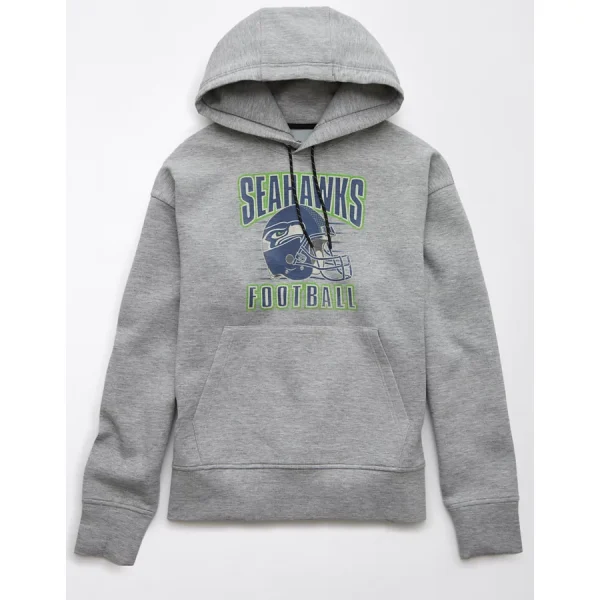 AE NFL Seattle Seahawks Hoodie - Charcoal Heather Gray