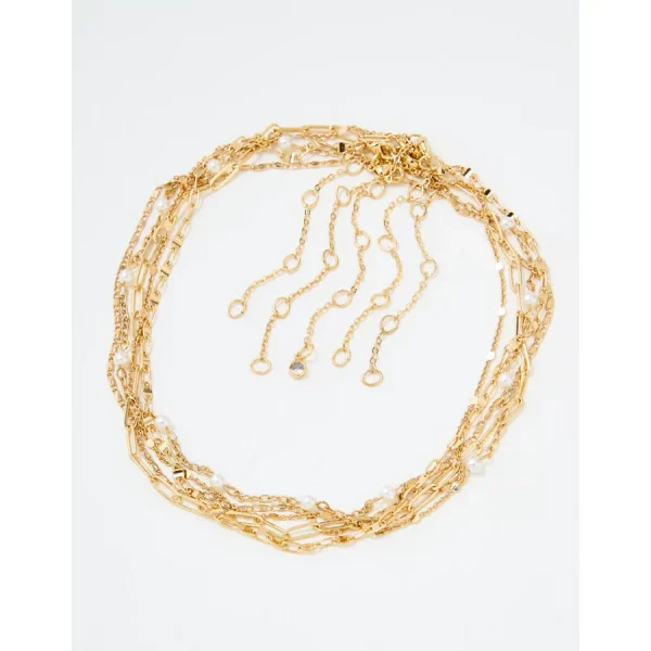 AEO Choker 5-Pack - Gold