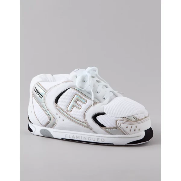 Flaminguoe House Slippers - White