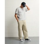 AE Boxy Nautical Graphic T-Shirt - Heather Frost