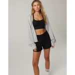 OFFLINE By Aerie 4" Hot Stuff Short - True Black