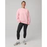 OFFLINE By Aerie Cloud Fleece Oversized Crewneck Sweatshirt - Club Pink
