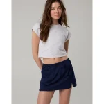 OFFLINE By Aerie Hiker Mini Skort - Royal Navy