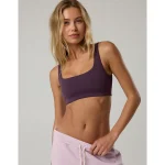 OFFLINE By Aerie Real Me XTRA Classic Sports Bra - Cool Berry