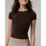 OFFLINE By Aerie Real Me XTRA T-Shirt - Deep Earth