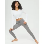OFFLINE By Aerie Warmup Drawcord Legging - Medium Heather Gray