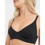 SMOOTHEZ Unlined Bra - True Black