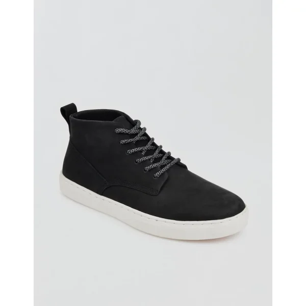 Territory Men's Rove High Top Sneaker - Bold Black