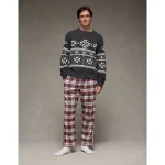 AE Flannel PJ Pant - Ruby Kiss