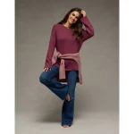 AE Long Weekend Pullover Sweater - Mauve