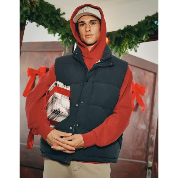 AE Puffer Vest - Navy