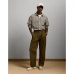 AE77 Premium Cotton Canvas Pant - Olive