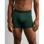 AEO Men's 4.5" Classic Boxer Brief - Pine
