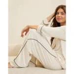 Aerie Real Soft® Trouser PJ - Heather Frost