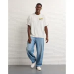 NFL Boxy Pittsburgh Steelers Graphic T-Shirt - Iron Heather