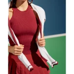 Pickletini Olivia Halter Sweater Tank - Summer Burgundy