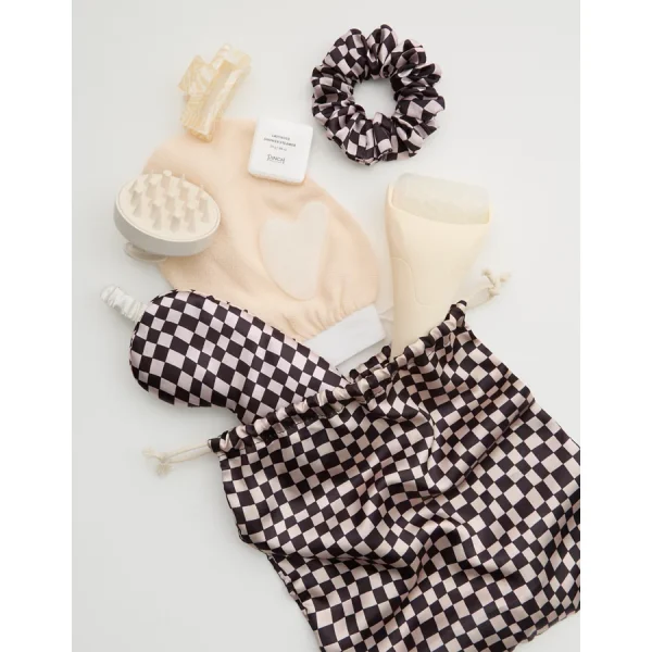 Pinch Linen & Black Super Spa Set - Keep It Neutral