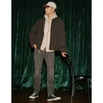 AE EasyFlex +TENCEL™ Fibers Slim Straight Jean - Black Wash