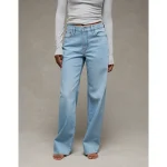 AE Stretch High-Waisted Stovepipe Jean - Skylight