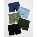 AEO Men's 6" Classic Boxer Brief 5-Pack - Multi