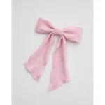 Aerie Knit Bow - Club Pink