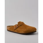 Birkenstock Men's Boston Soft Footbed Clog - Caramel