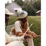 OFFLINE By Aerie Pom Beanie - Horizon