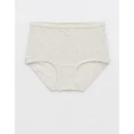 Superchill Modal Rib Super High Waisted Boybrief Underwear - Heather Frost