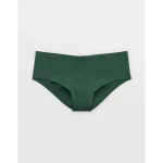 Superchill No Show Cotton Cheeky Underwear - Rugged Green