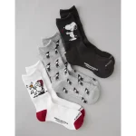 AE Snoopy Crew Socks 3-Pack - Multi-pack