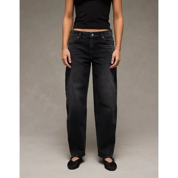 AE Stretch Barrel Jean - Black Blaze