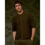 AE x Tru Kolors Sweater Polo - Olive