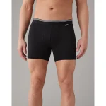 AEO Men's 4.5" Ultra Soft Boxer Brief - Black